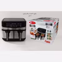سرخ کن دو قلو بدون روغن 10 لیتر فوما کد 2388