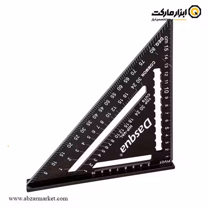 گونیا حرفه ای سه گوش داسکوا مگنتی 175x100 میلی متر مدل 0710-1804