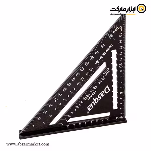 گونیا حرفه ای سه گوش داسکوا مگنتی 175x100 میلی متر مدل 0710-1804