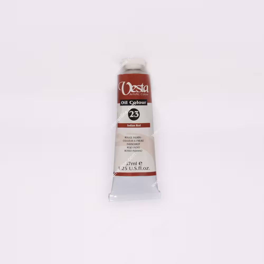رنگ روغن 37 میل تکرنگ وستا مدل Indian Red 23