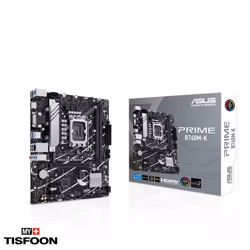 مادربرد ایسوس مدل PRIME B760M-K D5