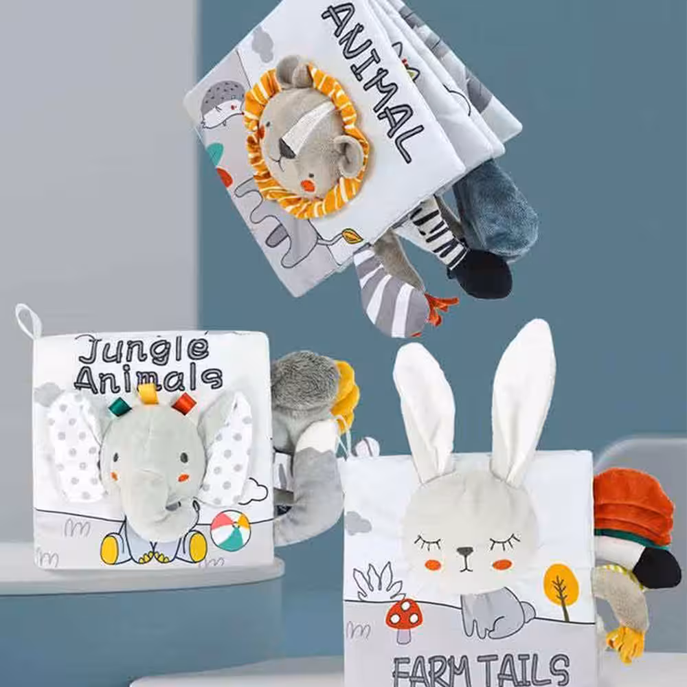 کتاب حمام پارچه ای، آموزشی،صدا دار و 3D