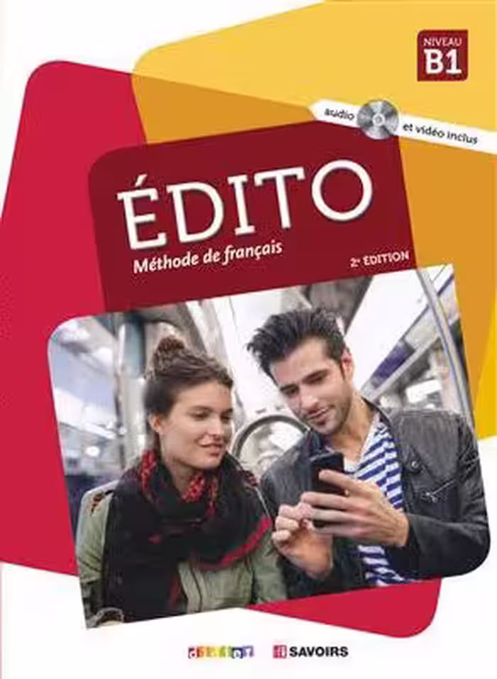 دانلود کتاب Edito B1 (éd. 2018)   cahier   DVD