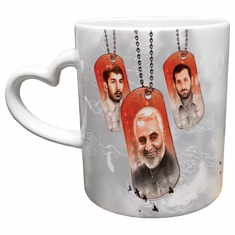 خرید ماگ-لیوان  دسته ساده  سردار سلیمانی کد 10