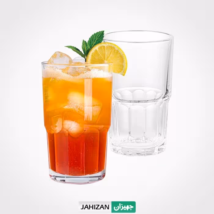 لیوان شیشه ای لیمون کد2486 (290سی سی) - 6 عددی