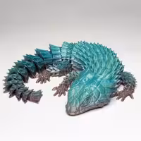 مدل سه بعدی مارمولک آرمادیلو متحرک (slt)