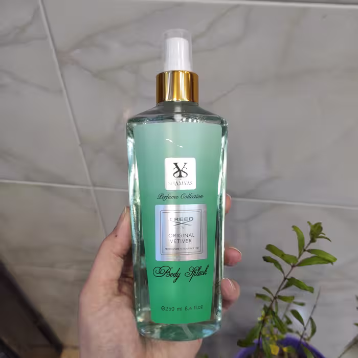 بادی اسپلش مردانه شمیاس رایحه کرید اورجینال وتیور Creed Original Vetiver حجم 250 میلی لیتر