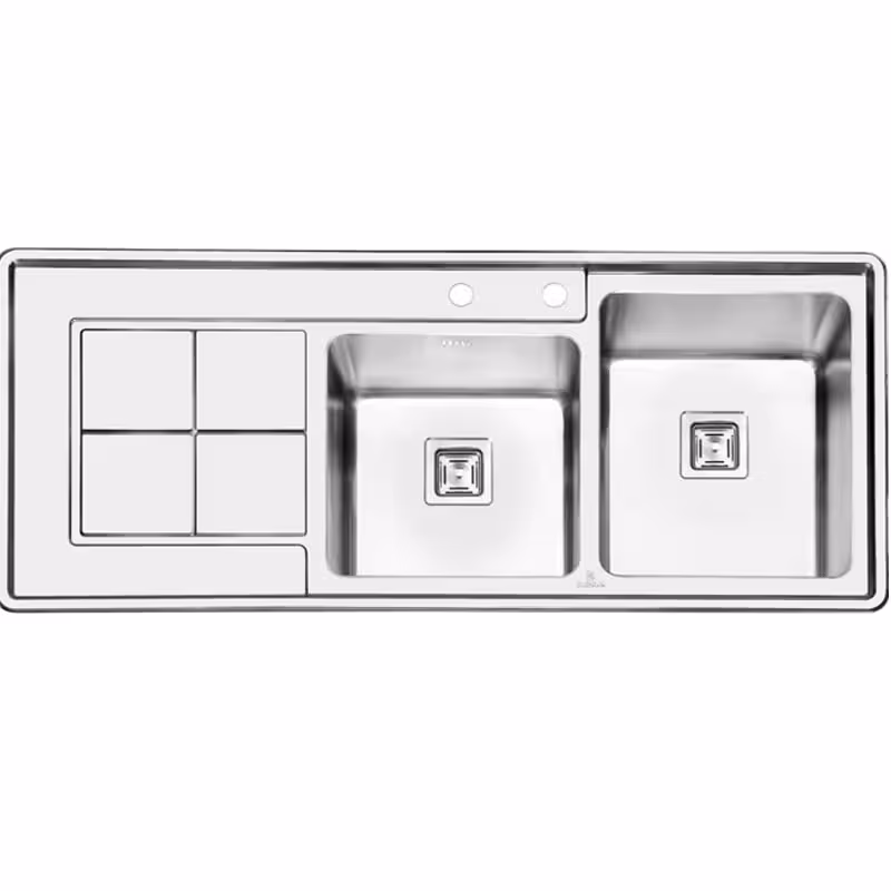 سینک پرنیان استیل PS 1213 توکار