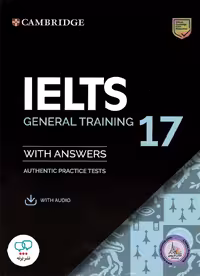 کتاب انگلیسی کمبریج آیلتس جنرال ترینینگ Cambridge IELTS 17 General Training