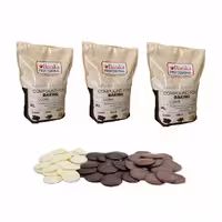 شکلات سکه ای سفید 2.5 کیلویی باراکا