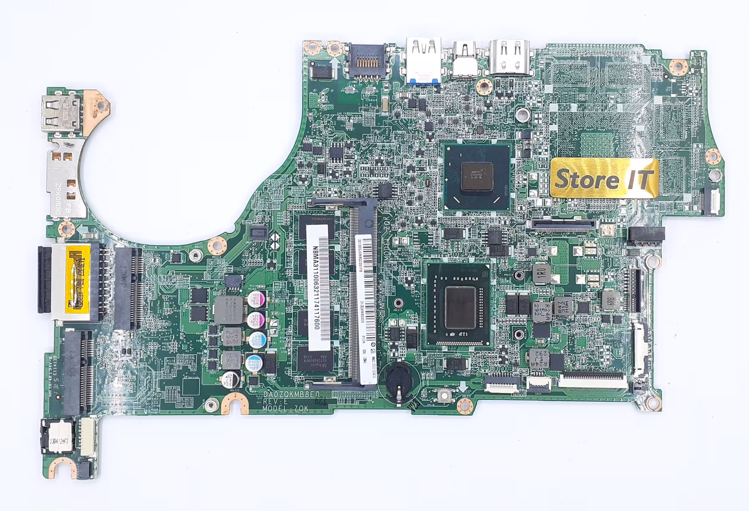 مادربرد لپ تاپ ایسر Aspire V5-572 (ZQK) I3-2 بدون گرافیک با رم 4GB - فروشگاه اینترنتی استور آی تی