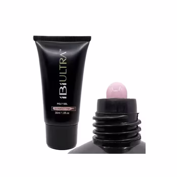 پلی ژل کاشت ناخن آی بی آی پرفکت پینک PERFECT PINK 01