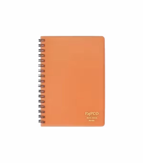 دفتر یادداشت شفاف 60 برگ پاپکو کد A6-605