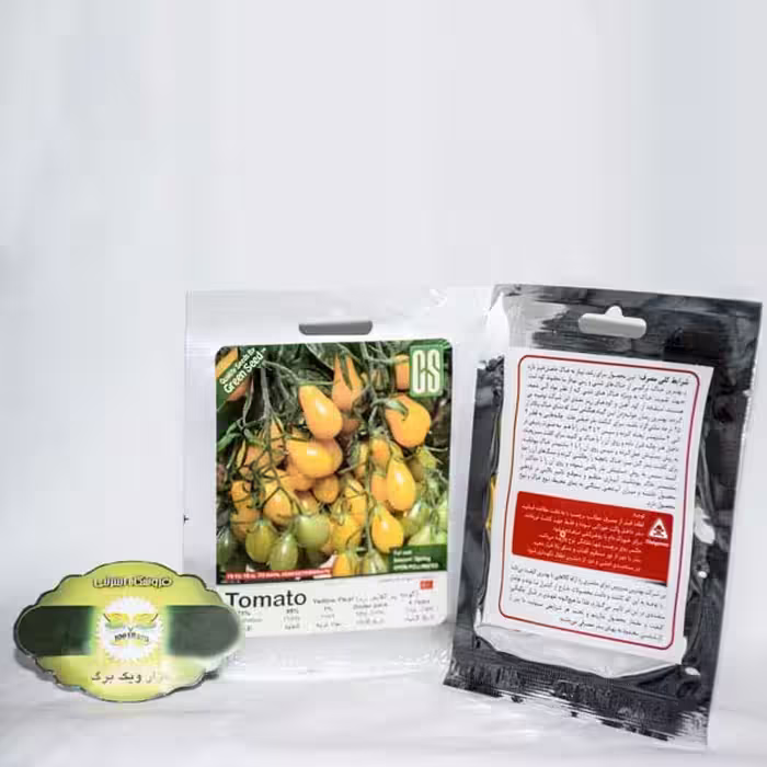 بذر گوجه ریز گلابی زرد( بسته 5 تایی )