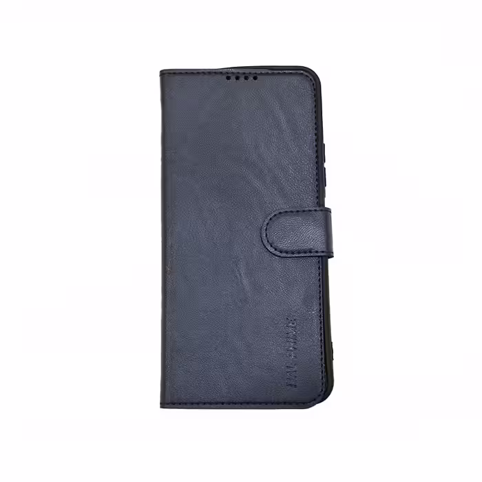قاب گوشی شیائومی Xiaomi Redmi 12 کیف کتابی چرم مگنتی سرمه ای