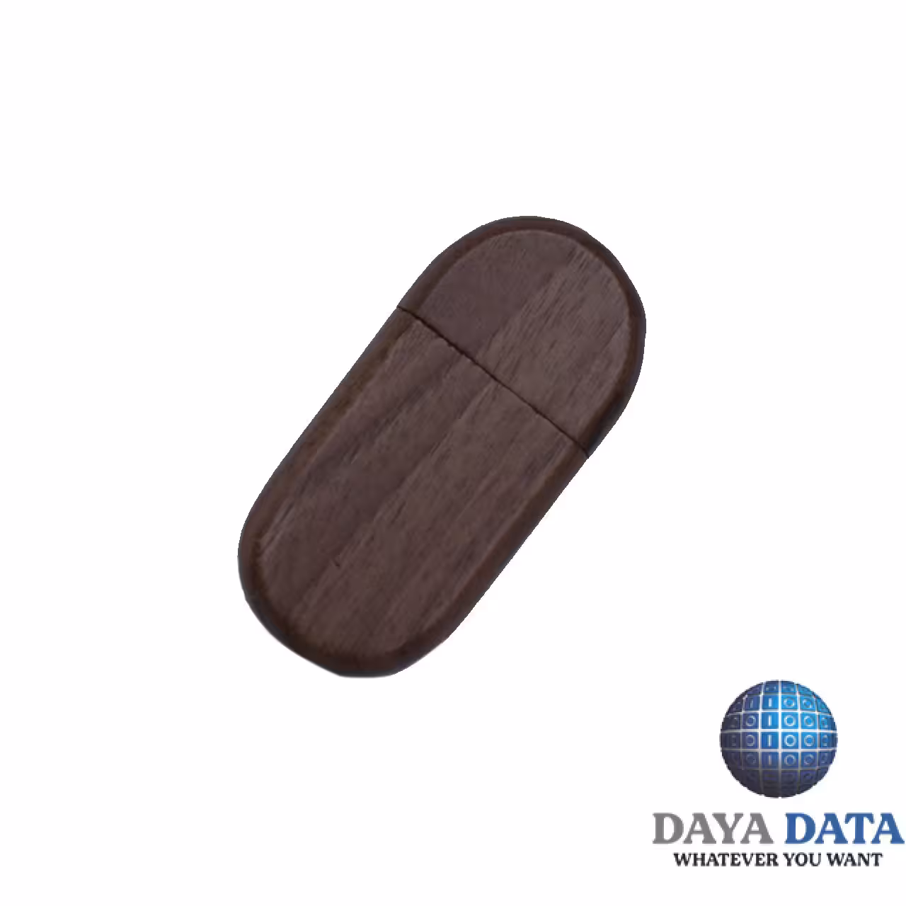 فلش مموری ست لوکس چوبی مدل WO1000-67 ظرفیت 64gb-USB3