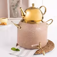 کتری قوری شیر دار 6لیتر گرانیت نسکافه ای ریور کد 5842