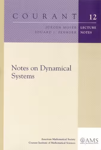 خرید و دانلود نسخه کامل کتاب Notes on Dynamical Systems