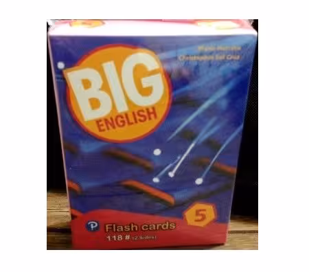 Big English 5 Flash Cards (فلش کارت)