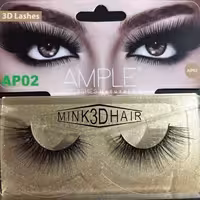 مژه مصنوعی جفتی 3D مدل 02 امپل AMPLE AMPLE 3D 02 False Eyelashes
