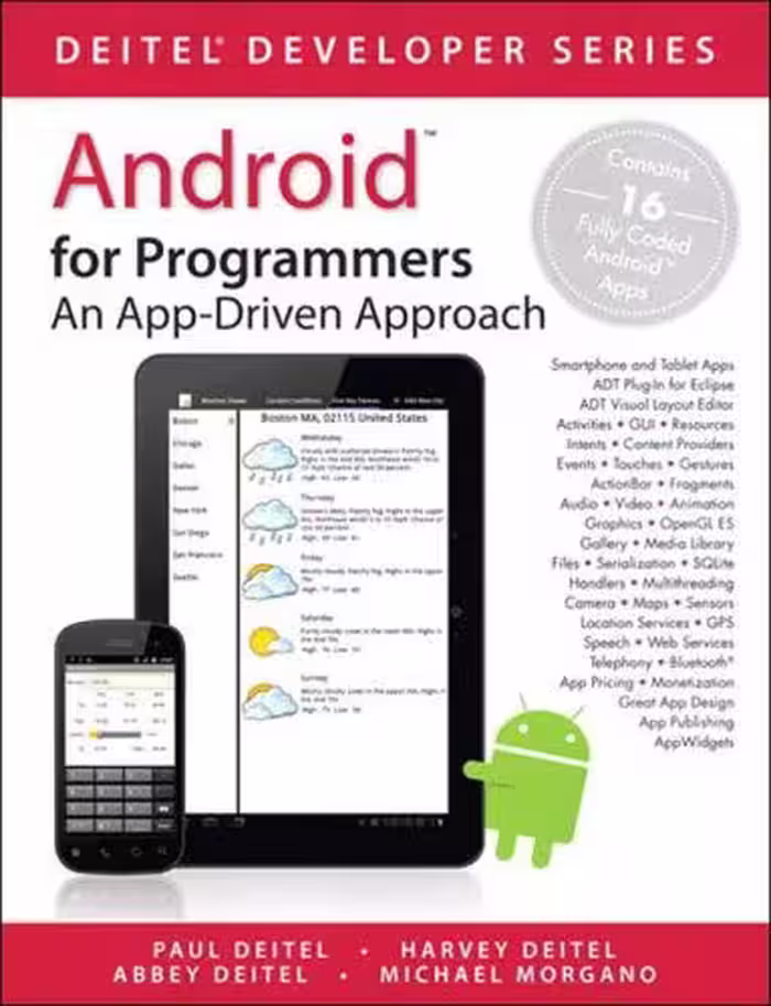 خرید و دانلود نسخه کامل کتاب Android for Programmers: An App-Driven Approach