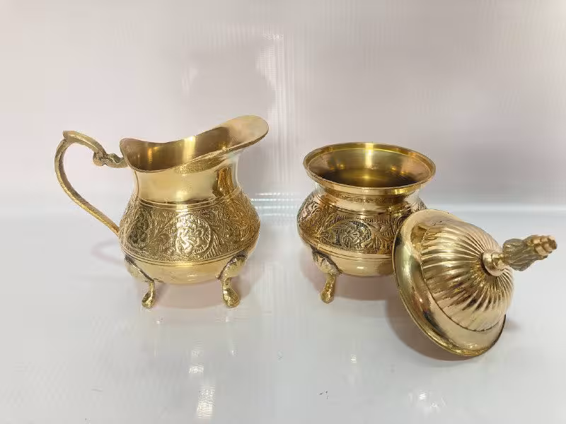 ست قندان و شکر پاش