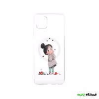 قاب محافظ مگ سیف شفاف کریستالی طرح Cute Girl برای سامسونگ A12