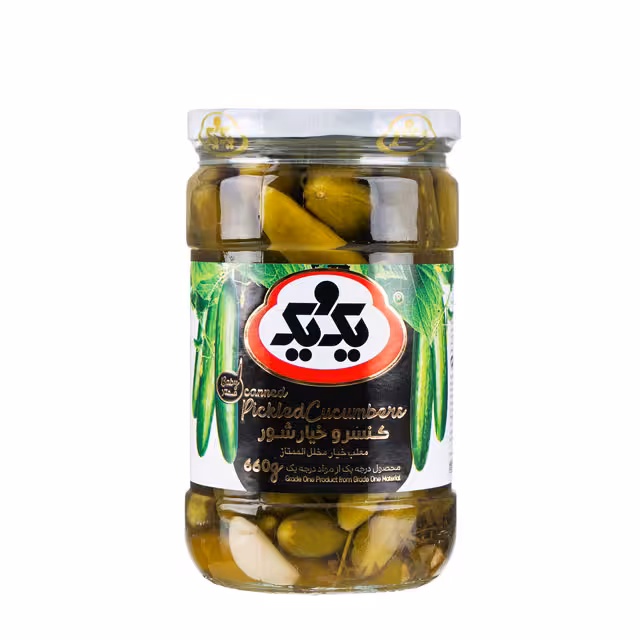 خیارشور ممتاز یک و یک 660 گرمی