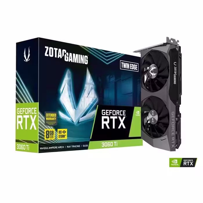 کارت گرافیک زوتک GAMING GeForce RTX 3060 Ti Twin Edge 8G