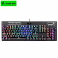 کیبورد گیمینگ تی دگر T-DAGGER Adriatic T-TGK316 Mechanical GAMING KEYBOARD