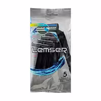 خودتراش دو لبه صابوندار لمسر مدل Lubricating Strip بسته 5 عددی