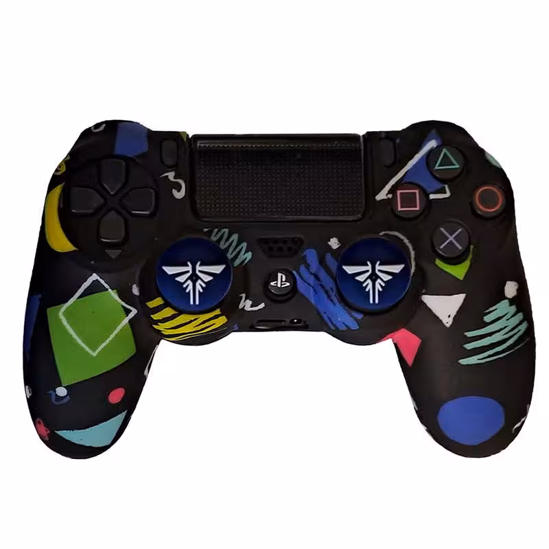 روکش دسته PS4 طرح اشکال هندسی