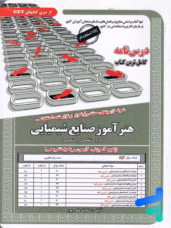 استخدامی هنر آموز صنایع شیمیایی سامان سنجش