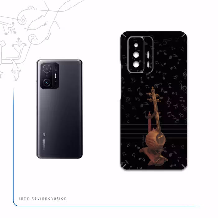 برچسب پوششی ماهوت مدل Persian-Fiddle-Instrument مناسب برای گوشی موبایل شیائومی 11T