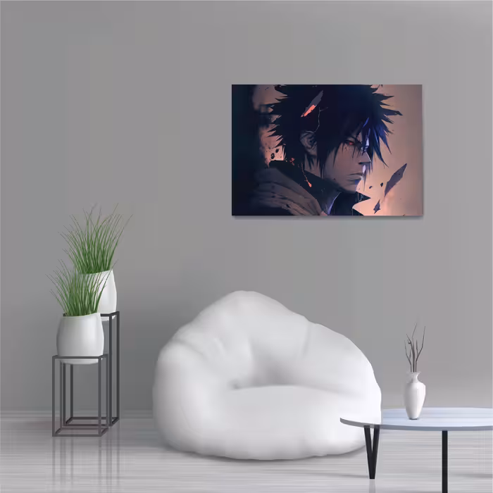 تابلو شاسی طرح انیمه ناروتو اوچیها ساسکه مدل NV0589