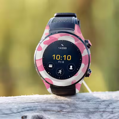 برچسب ماهوت طرح Army-Pink مناسب برای ساعت هوشمند هوآوی Watch 2