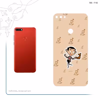 برچسب پوششی ماهوت مدل Mr.Bean مناسب برای گوشی موبایل آنر 7C