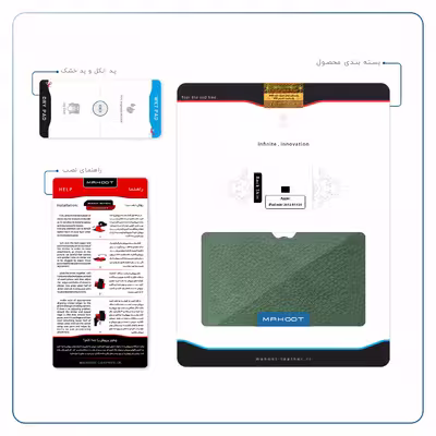 برچسب پوششی ماهوت مدل Green-Leather مناسب برای تبلت اپل iPad mini 2012 A1432