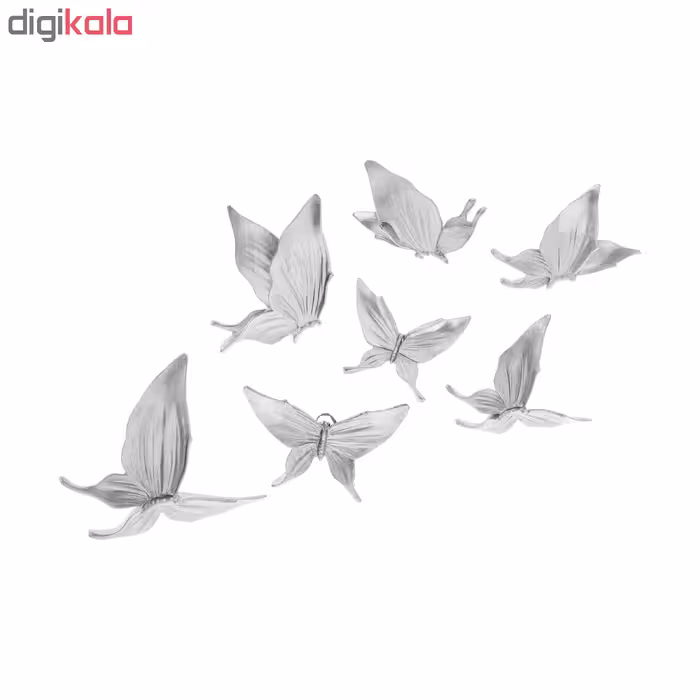 دیوارکوب لوتوس طرح پروانه کد P01 مجموعه 7 عددی