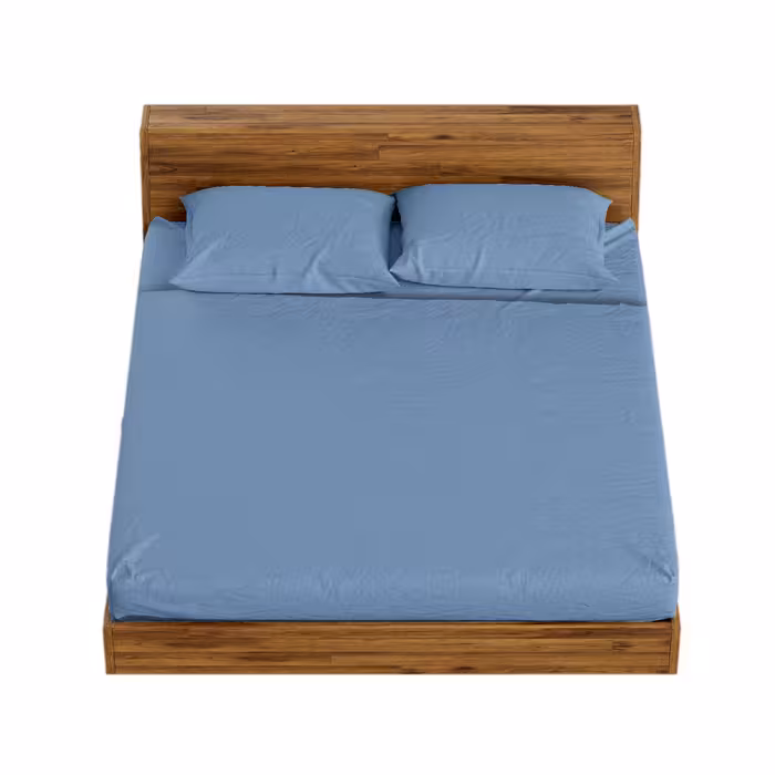 سرویس ملحفه و رو بالشی مدل کش دار کد YD90200N یک نفره دو تکه