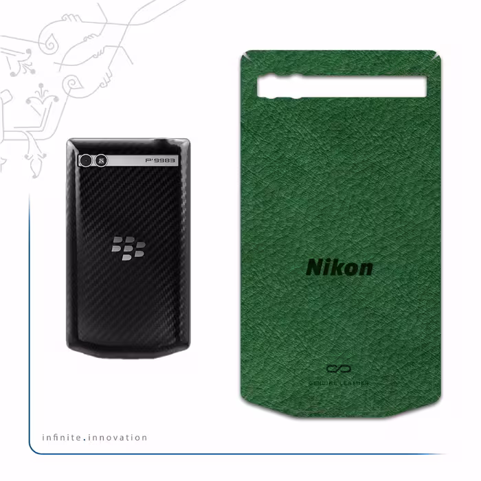 برچسب پوششی ماهوت مدل GL-NKN مناسب برای گوشی موبایل بلک بری P9983