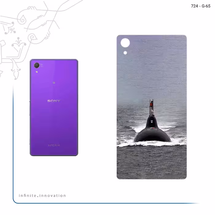برچسب پوششی ماهوت مدل Submarine مناسب برای گوشی موبایل سونی Xperia Z2