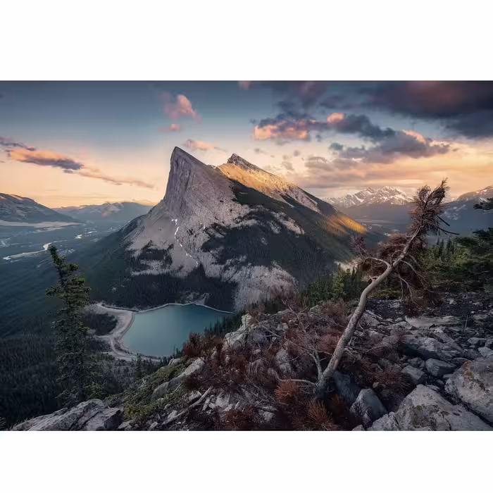 پازل 1000 تکه راونزبرگر مدل Wildlife Evening in The Rocky Mountains کد 15011