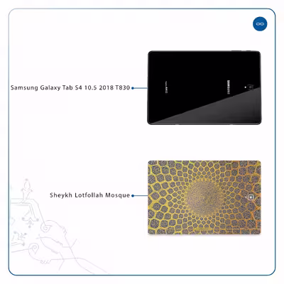 برچسب پوششی ماهوت مدل Iran-Tile2 مناسب برای تبلت سامسونگ Galaxy Tab S4 10.5 2018 T830