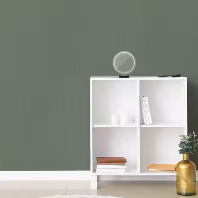 چراغ رومیزی ریموت دار مدل CIRCLE-GL_WHT-GLASS