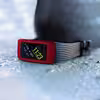 برچسب ماهوت طرح Matte-Warm-Red مناسب برای ساعت هوشمند سامسونگ Galaxy Gear Fit 2 Pro