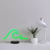 چراغ رومیزی ریموت دار مدل WAVE-GL_GR-GLASS
