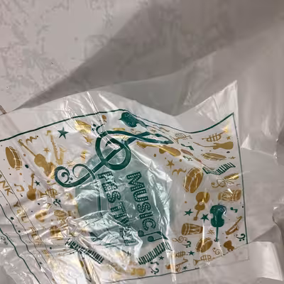 نایلون بسته بندی مدل دسته دار 55.45 بسته 100 عددی