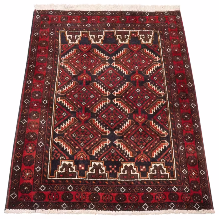 فرش قدیمی دستباف نیم متری سی پرشیا کد 123100