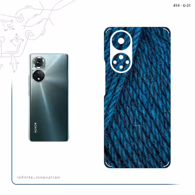 برچسب پوششی ماهوت مدل Fabric Texture 1 مناسب برای گوشی موبایل آنر 50